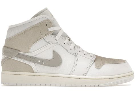 Jordan 1 Mid SE Craft Tech Grey Men's .